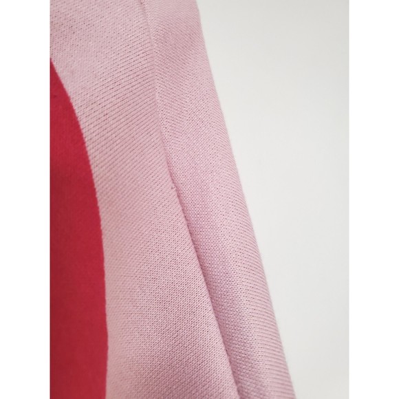 Cider Cropped Red Swirl Dusty Pink Hoodie - Picture 8 of 14